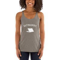 Outdoorsy Camping Women's Racerback Tank