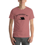 Outdoorsy AF Camping Men's Short-Sleeve Unisex T-Shirt