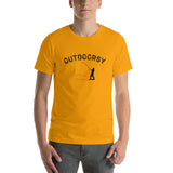 Outdoorsy Fishing Short-Sleeve Unisex Men's T-Shirt