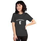 Outdoorsy Outhouse HEATHER Short-Sleeve Unisex Women's T-Shirt