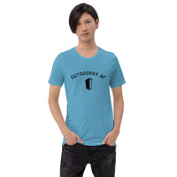 Outdoorsy AF Outhouse Men's Short-Sleeve Unisex T-Shirt