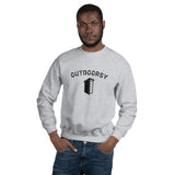 Outdoorsy Outhouse Unisex Men's Crewneck Sweatshirt