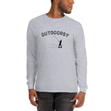 Outdoorsy Fishing Long Sleeve Men's T-Shirt